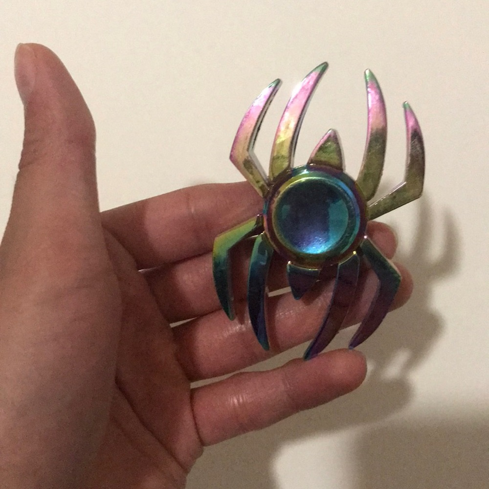 Spider fidget spinner